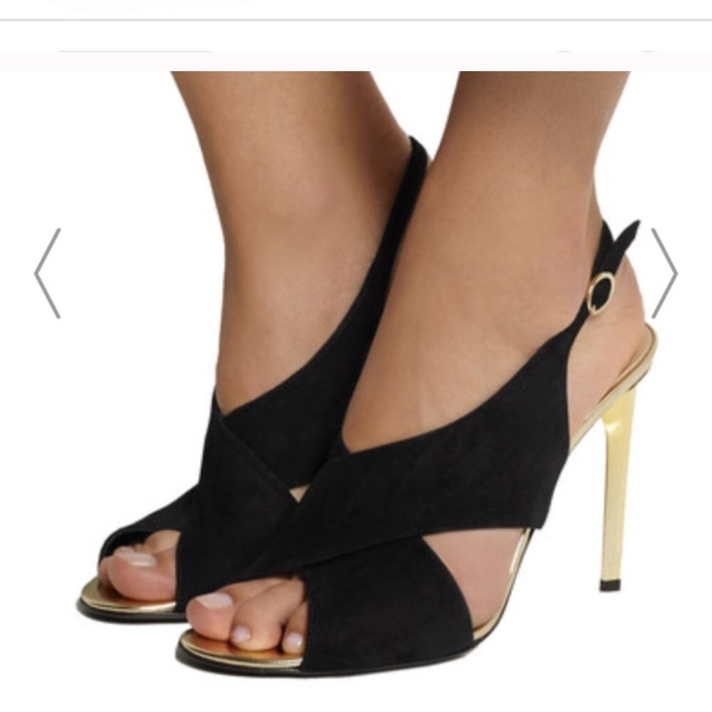 DIANE VON FURSTENBERG SUEDE SANDALS